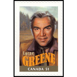 canada stamp 2154d lorne greene bonanza 51 2006