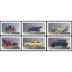 canada stamp 1490a f historic land vehicles 1 1993