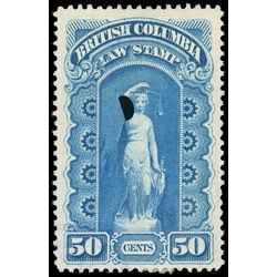 canada revenue stamp bcl3 law stamps 50 1879