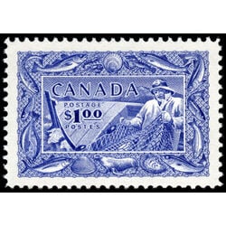 canada stamp 302 fisherman 1 1951