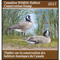 canadian wildlife habitat conservation stamp fwh34 canada geese 8 50 2017