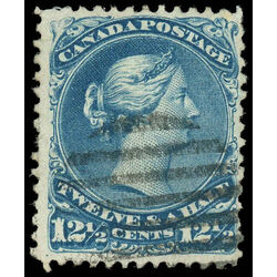 canada stamp 28a queen victoria 12 1868 U F 007