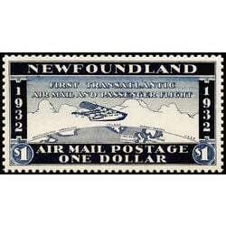 newfoundland stamp c20 wayzata air mail 1 1932