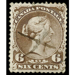 canada stamp 27b queen victoria 6 1868