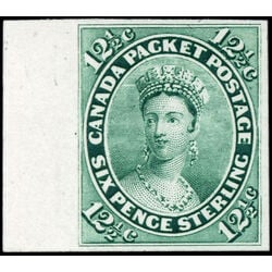 canada stamp 18tc queen victoria 12 1864 M VF 001