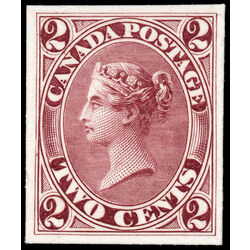 canada stamp 20tci queen victoria 2 1864 M VF 003