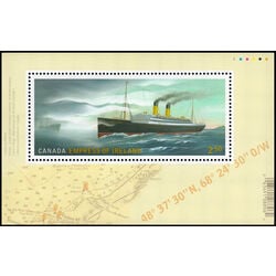 canada stamp 2746 rms empress of ireland and ss sorstad 2 50 2014