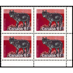canada stamp 1175a timber wolf 61 1990 CB LR