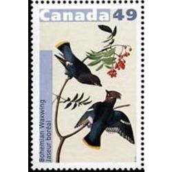 canada stamp 2038 bohemian waxwing 49 2004