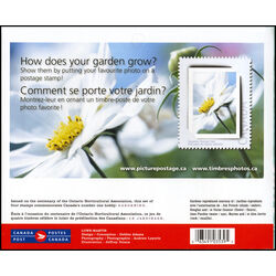 canada stamp bk booklets bk322 gardens 2006