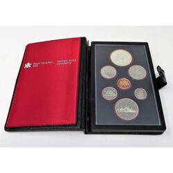 canada 1981 double dollar proof like seven coin set royal canadian mint