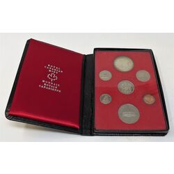 canada 1973 double dollar proof like seven coin set royal canadian mint