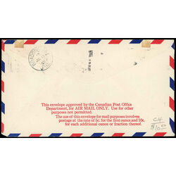 canada stamp c air mail c4 c2 surcharged mercury with scroll in hand 6 1932 FDC 013
