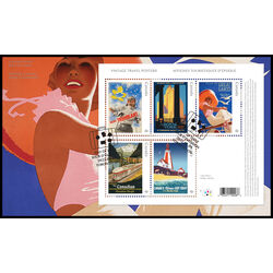 canada stamp 3333 fdc vintage travel posters 4 60 2022