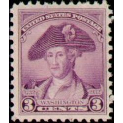 us stamp postage issues 708 george washington 3 1932