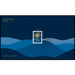 canada stamp 3364 fdc christmas star 2022