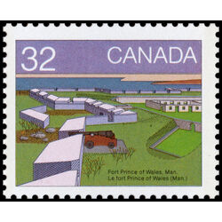 canada stamp 987 fort prince of wales manitoba 32 1983