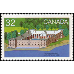 canada stamp 989 fort chambly quebec 32 1983