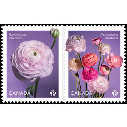 canada stamp 3376i ranunculus 2023