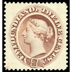 newfoundland stamp 29 queen victoria 12 1894 M VF 014
