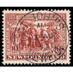 newfoundland stamp 220 annexation of newfoundland 10 1933 U VF 001