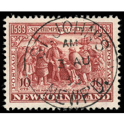 newfoundland stamp 220 annexation of newfoundland 10 1933 U VF 001