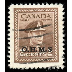 canada stamp o official o2a king george vi 2 1949 U VF 003