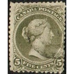 canada stamp 26a queen victoria 5 1875