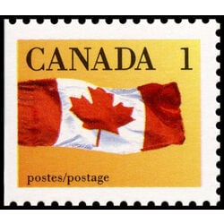 canada stamp 1184i canada flag 1 1990