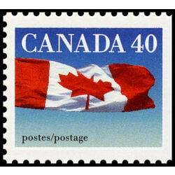 canada stamp 1190 canada flag 40 1990