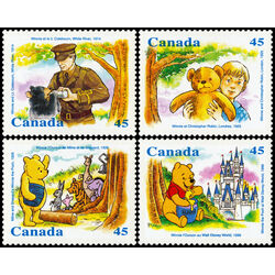 canada stamp 1618 21 winnie the pooh 1996