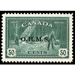 canada stamp o official o9 lumbering 50 1949 M GEMNH 011