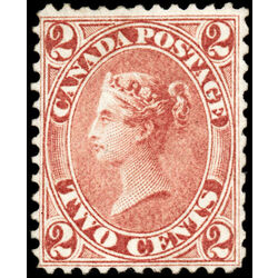 canada stamp 20 queen victoria 2 1859 M VF 027