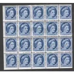 canada stamp 341bi queen elizabeth ii 1954