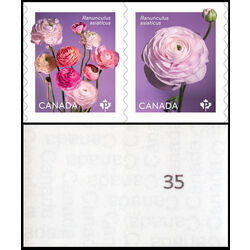 canada stamp 3374ai ranunculus 2023 M VFNH %2335