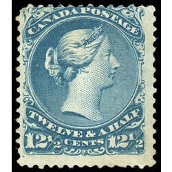 canada stamp 28b queen victoria 12 1868 M F 005