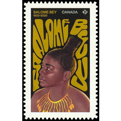 canada stamp 3326i salome bey 2022