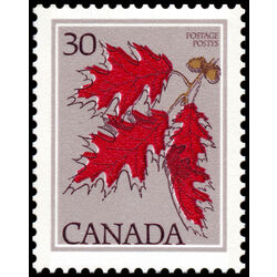 canada stamp 720i red oak 30 1978