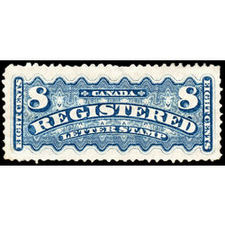 canada stamp f registration f3 registered stamp 8 1876 M VFNG 053