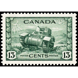 canada stamp 258 ram tank canadian army 13 1942