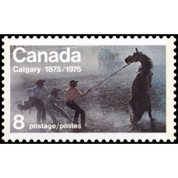 canada stamp 667 calgary stampede 8 1975