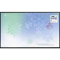 canada stamp 2124 snowman 50 2005 FDC