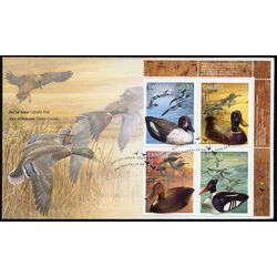 canada stamp 2166a duck decoys 2006 FDC UR