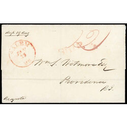 united states stampless cover