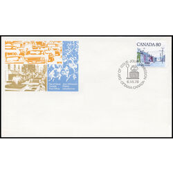canada stamp 723 5 medium value street definitives 2 65 1978 FDC