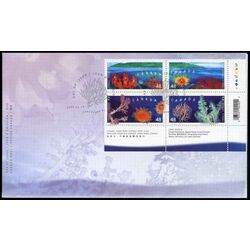 canada stamp 1951a corals 2002 FDC LR