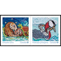 canada stamp 3380i animal mothers and babies 2023