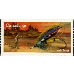 canada stamp 2088b jock scott for atlantic salmon 50 2005