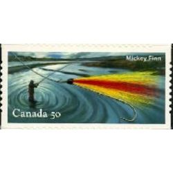 canada stamp 2088c mickey finn for atlantic salmon 50 2005