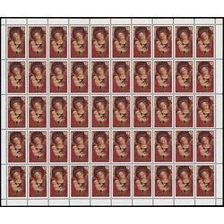 canada stamp 773 madonna of the flowering pea 12 1978 M PANE BL